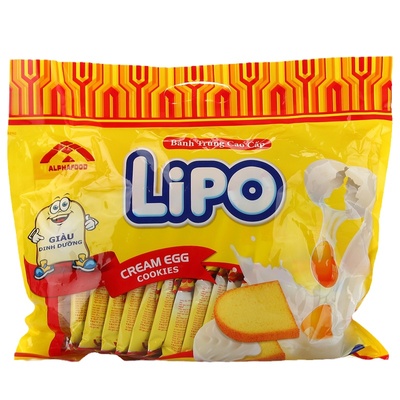 lipo面包干越南进口休闲食品送礼