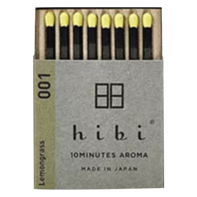 日本进口hibi创意火柴线香便携