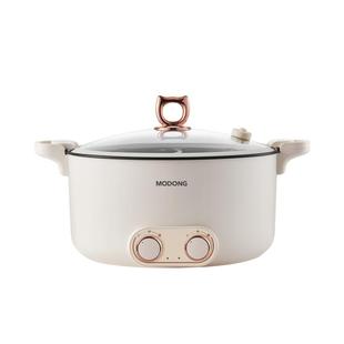 摩动电火锅鸳鸯锅家用多功能6L大容量羊肉烤涮一体宿舍学生电煮锅