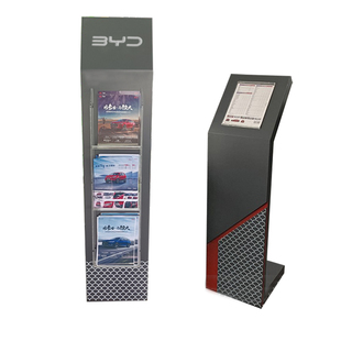 比亚迪汽车参数牌-新款王朝技术架-信息牌-资料架广告物料定做制