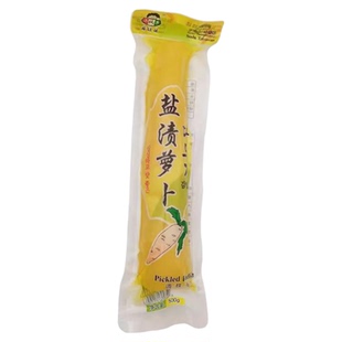 小伙子寿司切条大根条500g 腌渍萝卜条韩国紫菜包饭用黄萝卜条737