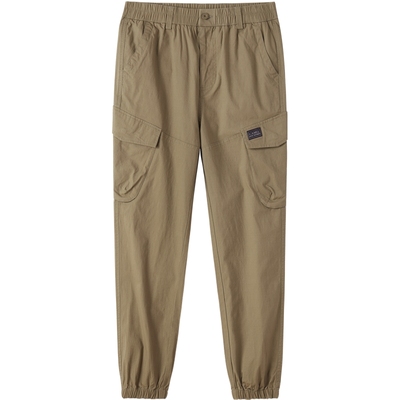 骆驼男装长裤户外宽松休闲