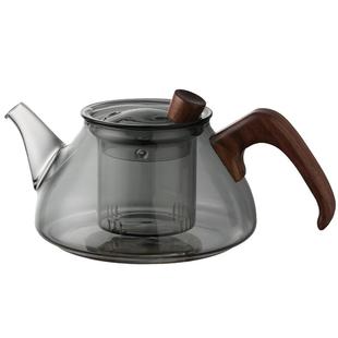 玻璃茶壶耐高温家用小单壶办公室过滤泡茶神器泡花茶壶茶具套装
