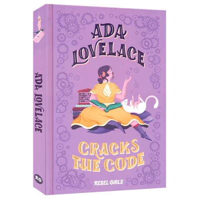 Ada Lovelace Cracks the Code 破解代码 科技领域的女性故事 数学 编程 励志主题章节书 人物传记 全彩科普读物 英文原版进口图书