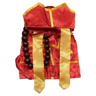 猫三藏袈裟帽子变身装宠物斗篷披风唐僧装狗狗猫咪万圣节搞怪装扮