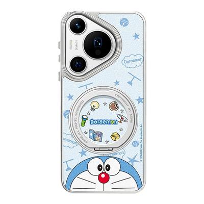 叮当猫适用华为Pura70pro手机壳磁吸pura70支点壳新款带支架全包可爱创意p70女保护套超火的高级感防摔+网红