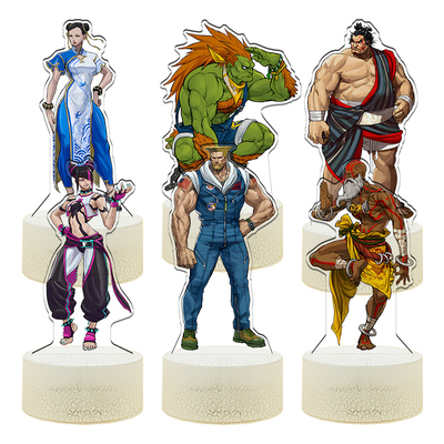 卡漫嘉园街霸16彩夜灯游戏周边