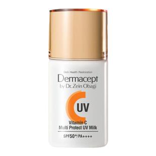 Dermacept维他命C多效防晒乳液提亮肤色户外面部隔离防紫外线正品