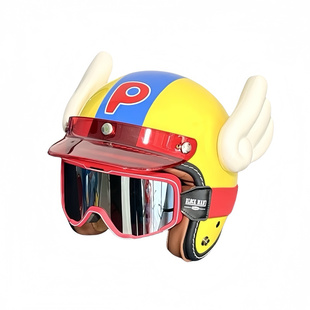 3C认证复古头盔摩托车四分之三盔男女电动踏板机车半盔四季安全帽