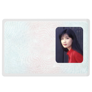 周慧敏证件软卡套身份证保护套遮挡信息覆盖创意可爱软卡套透明