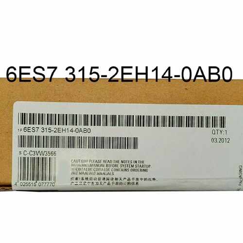 议价原装西门子CPU 6ES7/6AG1315-2EH14-7AB0/0AB0 CPU315-2PN/DP