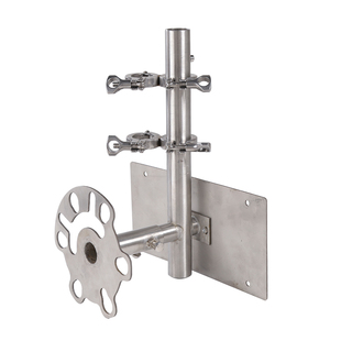 北京BJ40PLUS车牌旗杆架BJ40L后备胎工兵铲铁锹牌照多功能支架