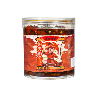 【0防腐】358g朝天椒豆豉酱下饭菜湖南特产香辣特辣调味蘸料火锅