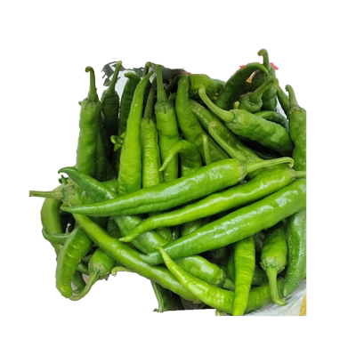 鲜代旺农家自种软皮牛角椒杭椒