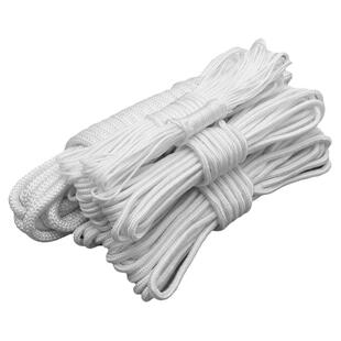 尼龙绳捆绑绳帐篷绳耐磨户外耐晒拉绳编织细粗绳旗杆绳晾衣绳涤纶