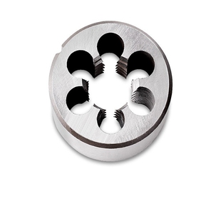 管螺纹圆板牙英制元板牙喉牙G1/4 1/2 3/4 1寸牙板4分6分水管板牙