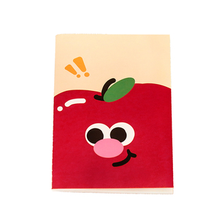 卡通苹果A5笔记本学生奖励小礼品全班文具奖品高颜值初中学习礼物