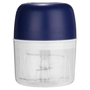 电动蒜泥神器蒜末压碎器捣蒜搅碎机家用小型辅食塑料绞肉机料理杯