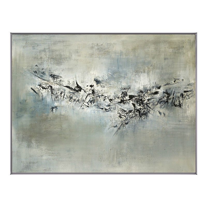 大芬村赵无极艺术沙发手绘油画
