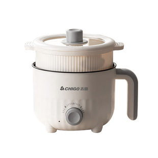 志高电煮锅家用学生宿舍锅多功能一体小型电锅煮饭炒菜锅电热火锅