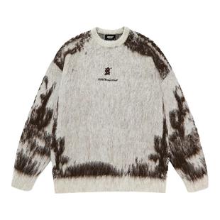 BJHG不计后果圣诞风毛衣男装冬季内搭加厚保暖情侣装针织衫冬装女