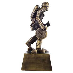 木公开物逆行者消防员手办铜像摆件蓝朋友礼物纪念礼品