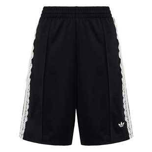 阿迪达斯三叶草女裤2026夏季新款BLK SHORT 休闲运动短裤KU4754
