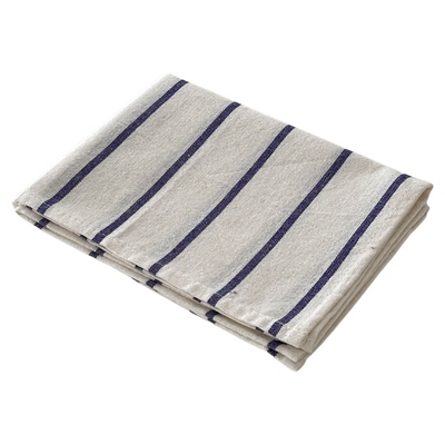 日式简约条纹格子布艺餐垫