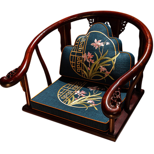 简约现代中式红木沙发靠枕云朵枕元宝枕大号抱枕靠垫靠山枕靠背垫