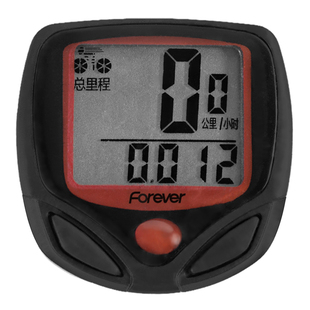永久自行车有线码表山地车公路车测速器骑行迈速表速度计通用
