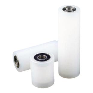 尼龙导轮滚轮夹轮定位耐磨家用尼龙轴承滑轮皮带轮静音省力工业轮
