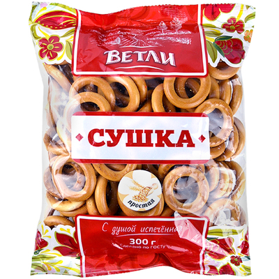 面包圈俄罗斯进口粗粮饼干零食