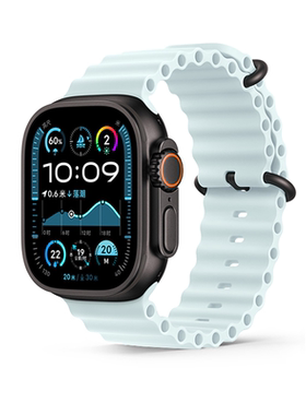 官方款手表watchS11表带海洋硅胶