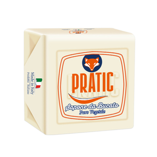 【PRATIC狐狸爸爸】意大利进口植物洗衣儿童内衣马赛皂污血渍油渍