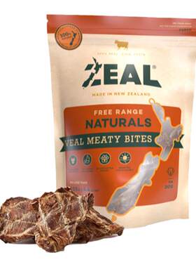 新西兰ZEAL狗零食肉干洁齿补钙