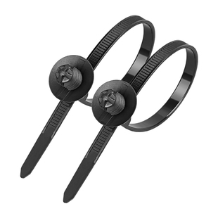 汽车螺纹头杉树型螺旋尼龙扎带钣金线束固定新能源电车摩托车储能