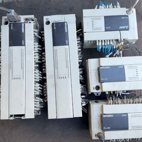 在线议价三菱PLC FX3U系列，原装拆机，FX3U-80MR/ES
