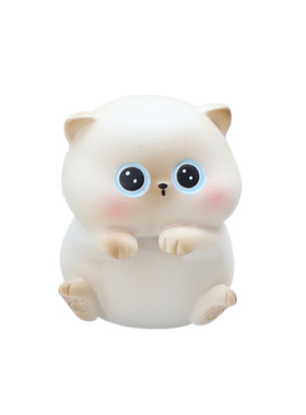 可爱小暹罗摆件桌面猫咪装饰礼物