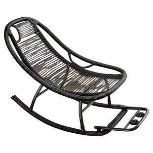 摇摇椅躺椅成人可睡觉阳台懒人椅家用休闲藤编老人逍遥椅2025新款