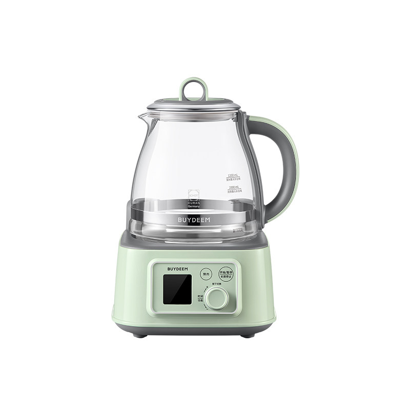 【新品】北鼎全玻璃养生壶炖煮一体家用多功能煮茶器烧水壶FK613