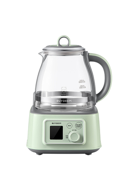 【新品】北鼎全玻璃养生壶炖煮一体家用多功能煮茶器烧水壶FK613
