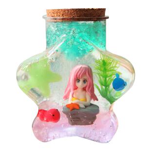 许愿塑料瓶漂流瓶泡大珠海绵宝宝儿童diy手工海洋瓶礼盒装水晶瓶
