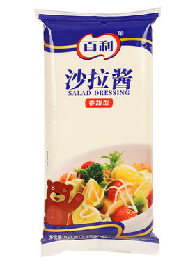 百利香甜味沙拉酱1kg寿司汉堡酱