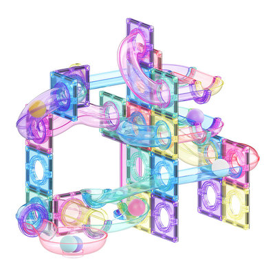 MNTL磁力片管道轨道小球滚珠配件棒儿童益智玩具礼物今聚陪伴积木