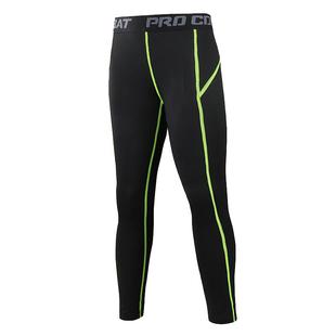 儿童运动紧身裤男童篮球足球打底裤健身裤训练裤跑步速干长裤高弹