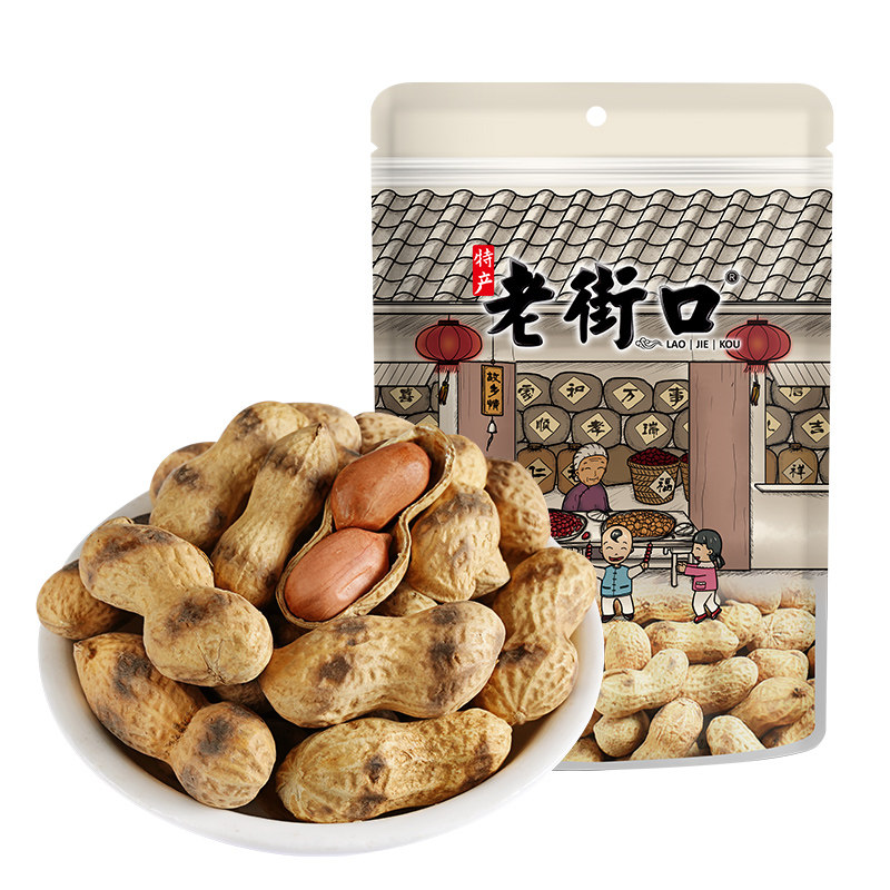 老街口原香原味炒花生420g