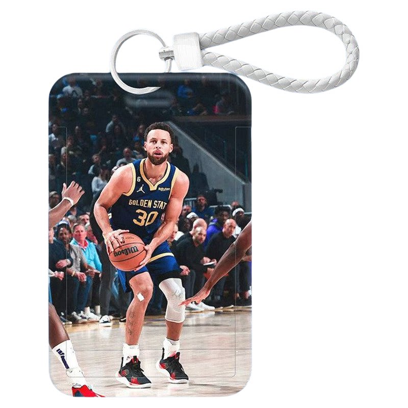 NBA球星库里卡套学生滑盖饭卡篮球公交卡水卡ins风门禁卡卡包青年