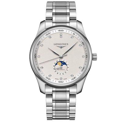 瑞士机械手表浪琴名匠月相