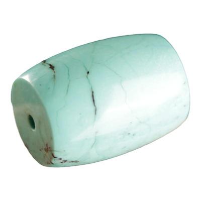 镇源原矿绿松石桶珠湖北十堰