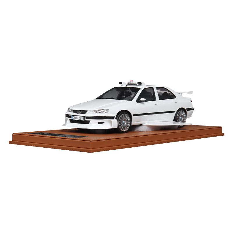 标致406出租车Taxi模型VEHICLE Art 1:18 的士速递同款汽车模型